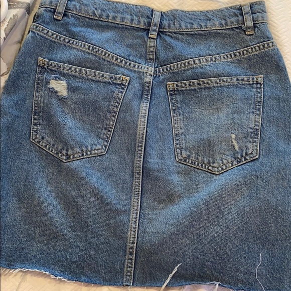Free people denim mini skirt - Picture 6 of 6